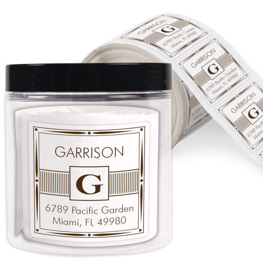 Garrison Square Address Labels